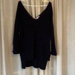 Willow & Clay Slouchy Navy Sweater